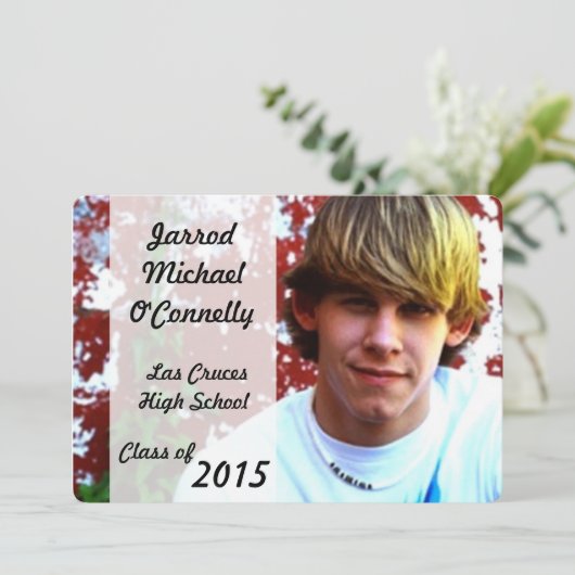 Portrait photo 5x7 Photographie Faire-part princip (Debout devant)