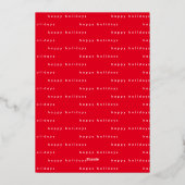 portrait photo heureux vacances or rose (Verso)