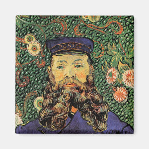 Portrait Postman Joseph Roulin Van Gogh Fine Art Magneet