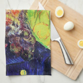 Portrait Postman Joseph Roulin Vincent van Gogh Theedoek (Quarter Fold)