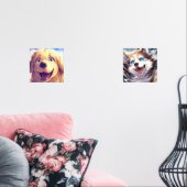 Portrait pour animaux de compagnie personnalisable (Salon)