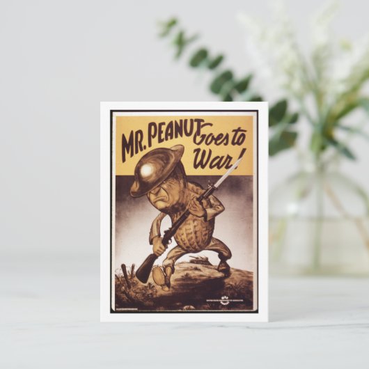 Portrait_Propaganda poster Briefkaart (Staand voorkant)