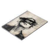 Portrait - REGARDER | Journal carnet (Côté gauche)