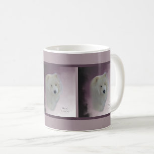 Portrait Samoyé; Mug de café classique