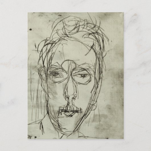 Portrait Schaeffer | Albert Müller Briefkaart (Voorkant)