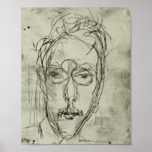 Portrait Schaeffer Albert Müller Poster