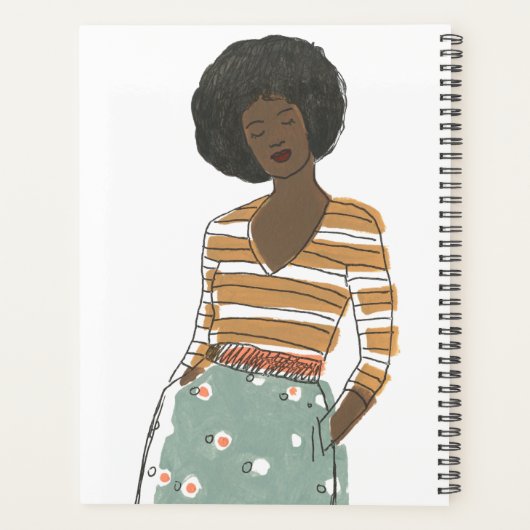 Portrait Vignette de mode (Dos)