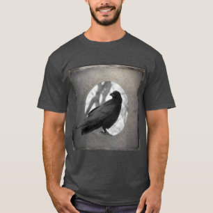 Portrait vintage T-shirt Crow
