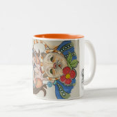 "Portrait Whimsical" Face Mug (Devant droit)