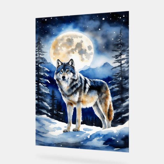 Portrait Wolf (Angle)