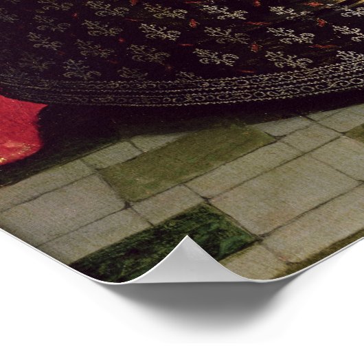 Portrait wordt verondersteld Henrietta Maria van Poster (Hoek)