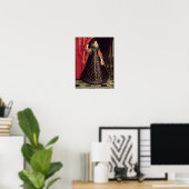Portrait wordt verondersteld Henrietta Maria van Poster (Thuiskantoor)