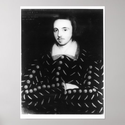 Portrait zei Christopher Marlowe te zijn Poster (Voorkant)