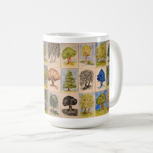 Portraits D'Arbres De Mug (Devant droit)