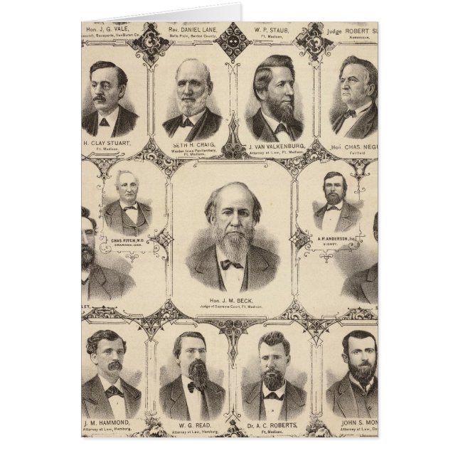 Portraits de JC Knapp (Devant)