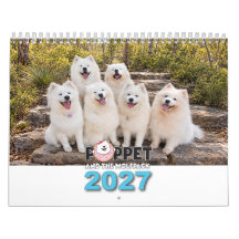 Portraits de la Meute de Loups Calendrier 2027