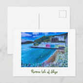 Portree Isle of Skye Briefkaart (Voorkant / Achterkant)