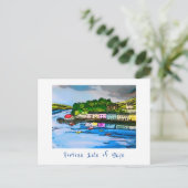 Portree Isle of Skye Scotland peinture Carte posta (Debout devant)