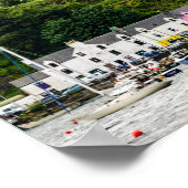Portree op het eiland Skye Poster (Hoek)
