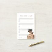 Portret 2 Post-it® notes (Op bureau)