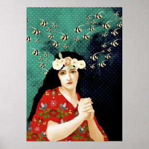 Portret Art Poster