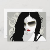 portret briefkaart (Voorkant / Achterkant)