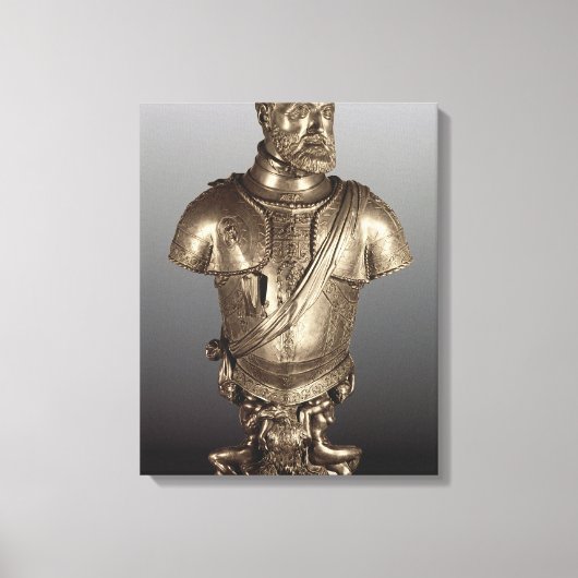 Portret bust canvas afdruk (Voorkant)
