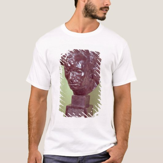 Portret Bust van Ludwig van Beethoven 1901 T-shirt (Voorkant)