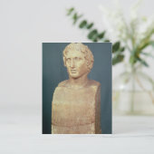Portret buste van Alexander de Grote Briefkaart (Staand voorkant)