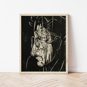 Portret Edmund Schaeffer   Albert Müller Poster