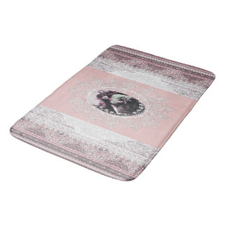 portret en kant badmat