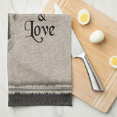  portret Engelse Bulldog Theedoek (Quarter Fold)