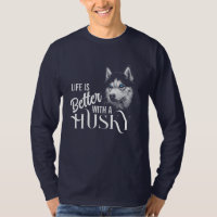 Portret Head Siberian Husky met blauwe ogen