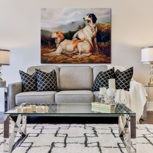 Portret jachthonden poster