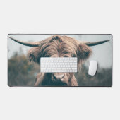 Portret koe Highland Bureaumat (Keyboard & Muis)