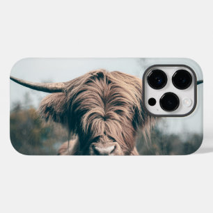 Portret koe Highland Case-Mate iPhone 14 Pro Hoesje