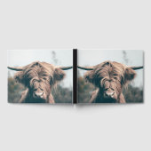 Portret koe Highland Gastenboek (Volledig)