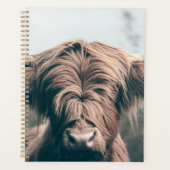 Portret koe Highland Planner (Voorkant)