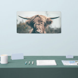 Portret koe Highland Spandoek