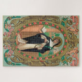 Portret met omhulling van het Roos van Lima (K 48) Legpuzzel (Horizontaal)