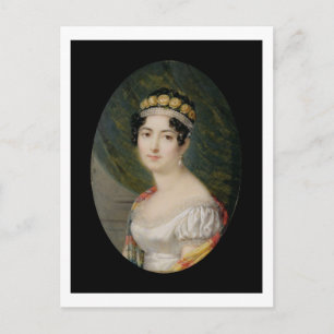 Portret Miniatuur van de Empress Josephine (1763- Briefkaart