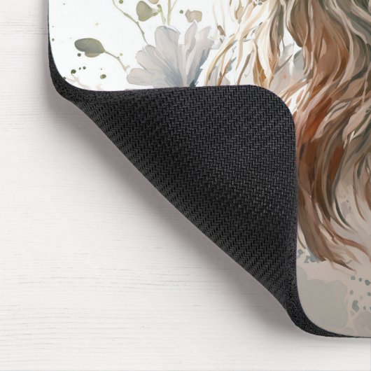 Portret moeder en dochter muismat (Hoek)