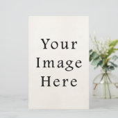 Portret papier voor briefpapier (Staand voorkant)