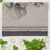  portret portretteren theedoek (Gevouwen)