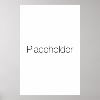 Portret poster sjabloon