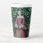 Portret Prinses Elizabeth Tudor, Queen Latte Mok (Voorkant)