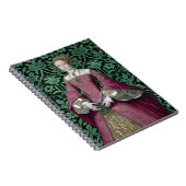 Portret Prinses Elizabeth Tudor, Queen Notitieboek (Rechterzijde)