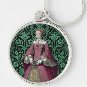 Portret Prinses Elizabeth Tudor, Queen Sleutelhanger