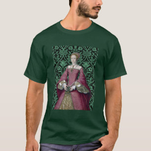 Portret Prinses Elizabeth Tudor, Queen T-shirt