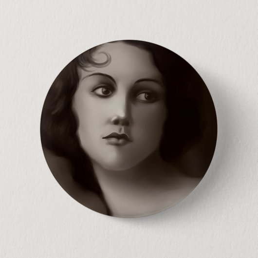 portret ronde button 5,7 cm (Voorkant)